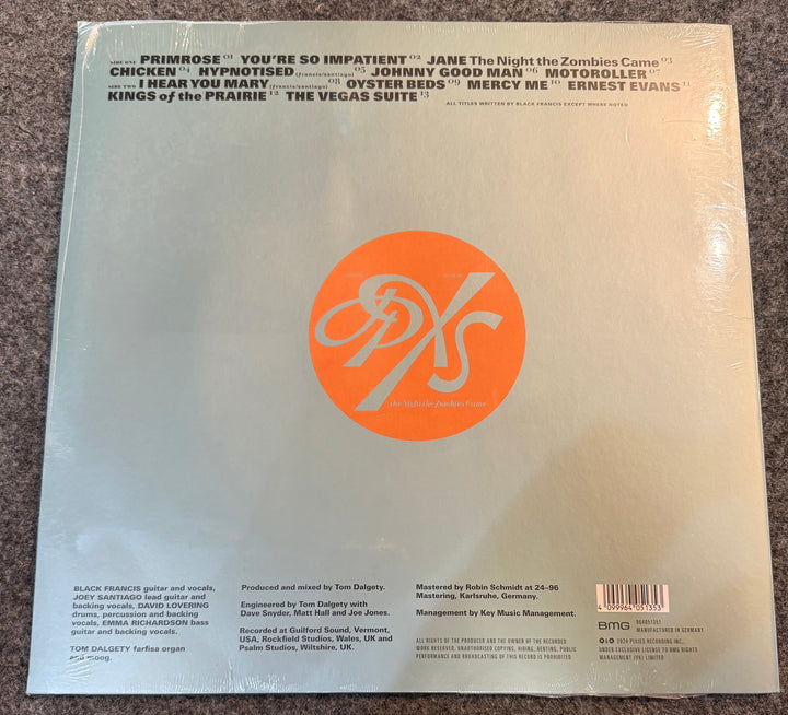 Pixies - The Night The Zombies Came Back Vinyl Record Cover
