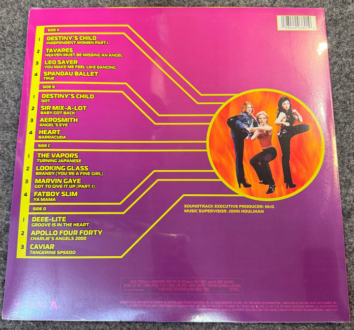 O.S.T. - Charlie's Angels Back Vinyl Record Cover