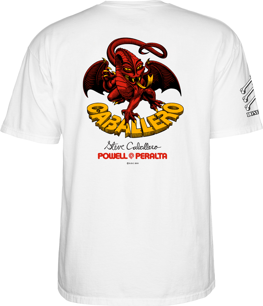 *Pre-Order* Powell Peralta Steve Caballero Dragon Bones Brigade T-Shirt