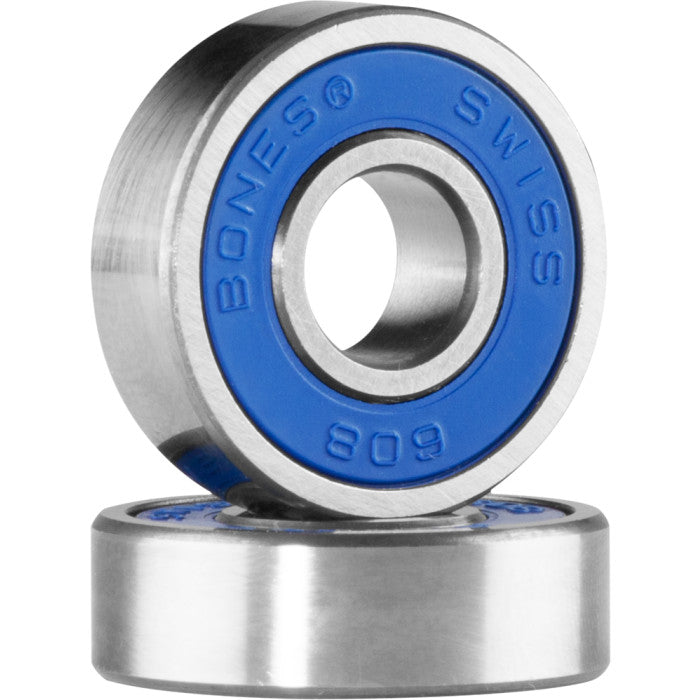 Bones® Super Swiss 6 Skateboard Bearings 8 pack