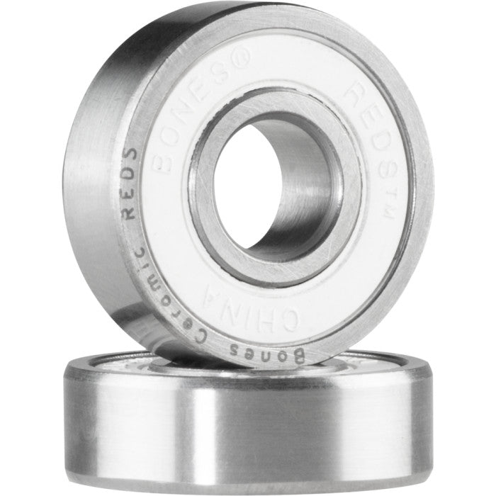 Bones® Ceramic Super REDS® Skateboard Bearings 8 pack