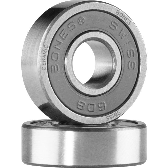 Bones® Swiss Ceramic Skateboard Bearings 8 Pack