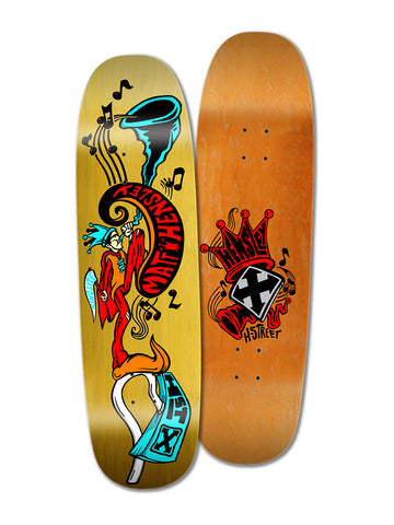 H-STREET HENSLEY HORNBLOWER SPECIAL EDITION 8.9" SKATEBOARD DECK