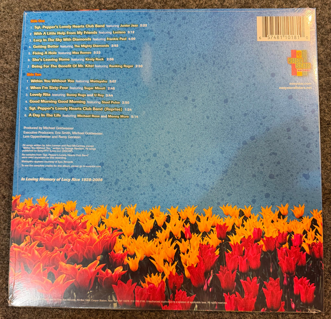 Easy Star All-stars - Easy Star's Lonely Hearts Dub Band Back Vinyl Record Cover