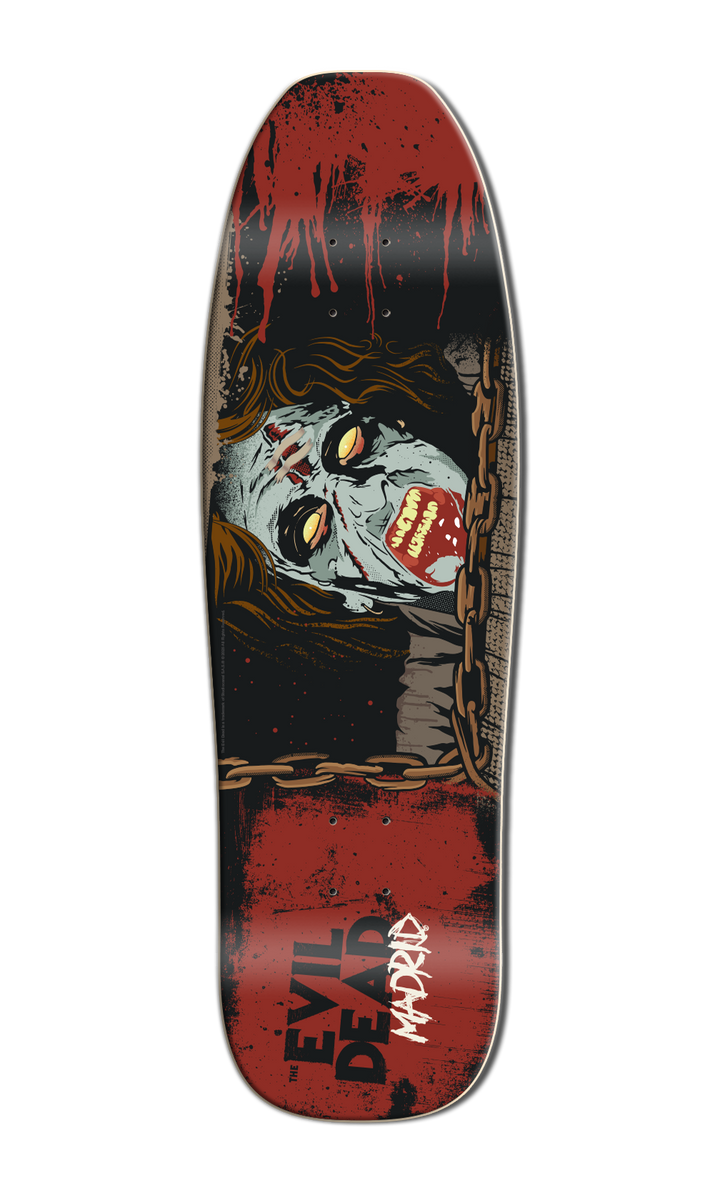 *Pre-Order* The Evil Dead x Madrid 45th Anniversary Cellar 9.5" Skateboard Deck