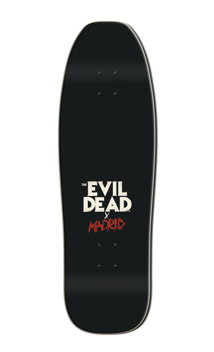 *Pre-Order* The Evil Dead x Madrid 45th Anniversary Cellar 9.5" Skateboard Deck