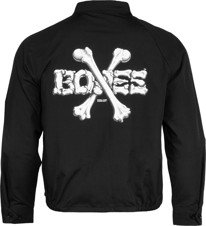 Powell Peralta Cross Bones Black Gas Jacket