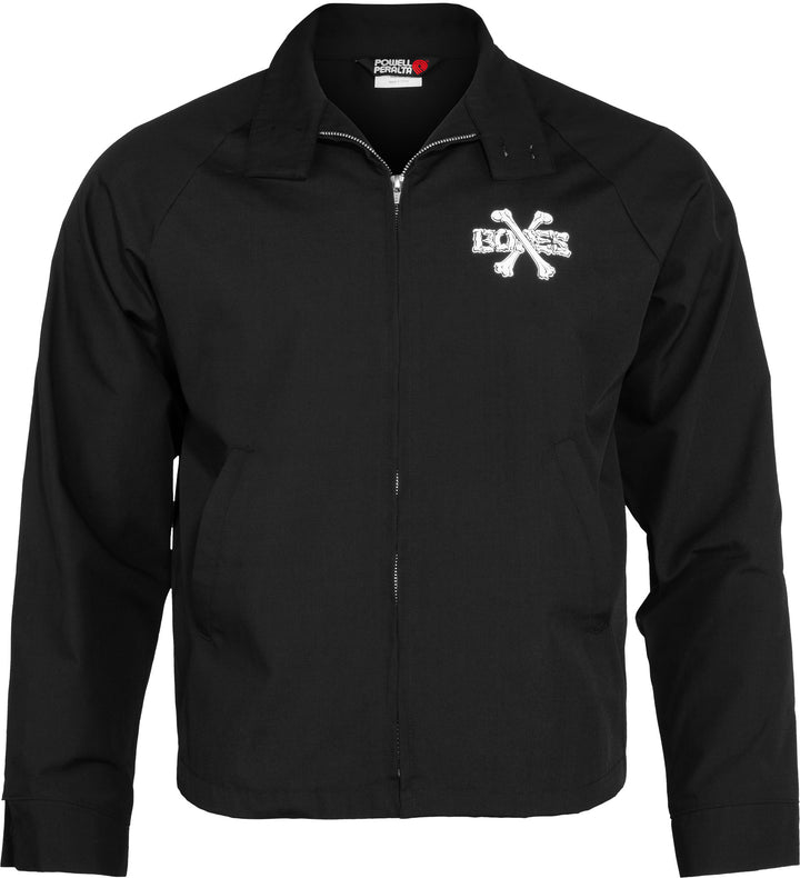 Powell Peralta Cross Bones Black Gas Jacket