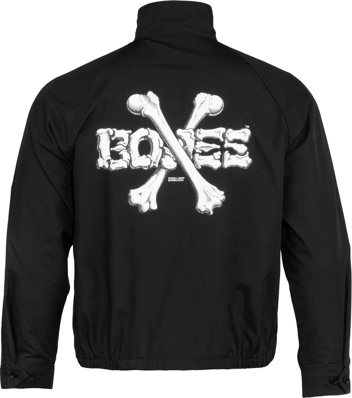 Powell Peralta Cross Bones Black Gas Jacket