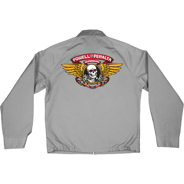 *Pre-Order* Powell Peralta Winged Ripper Postal Grey Gas Jacket