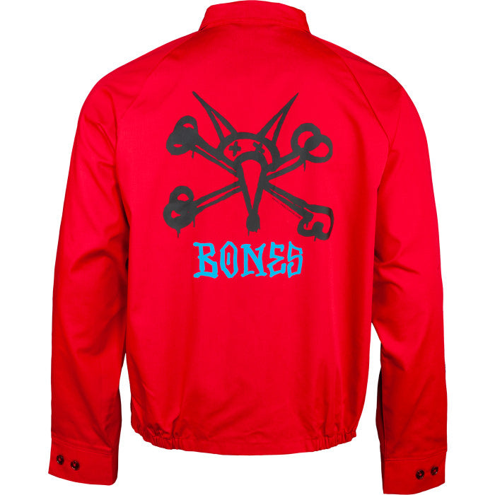 Powell Peralta Vato Rat Bones Red Gas Jacket - The Dark Slide