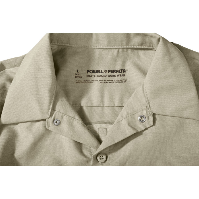 Powell Peralta Supreme Khaki Work Shirt