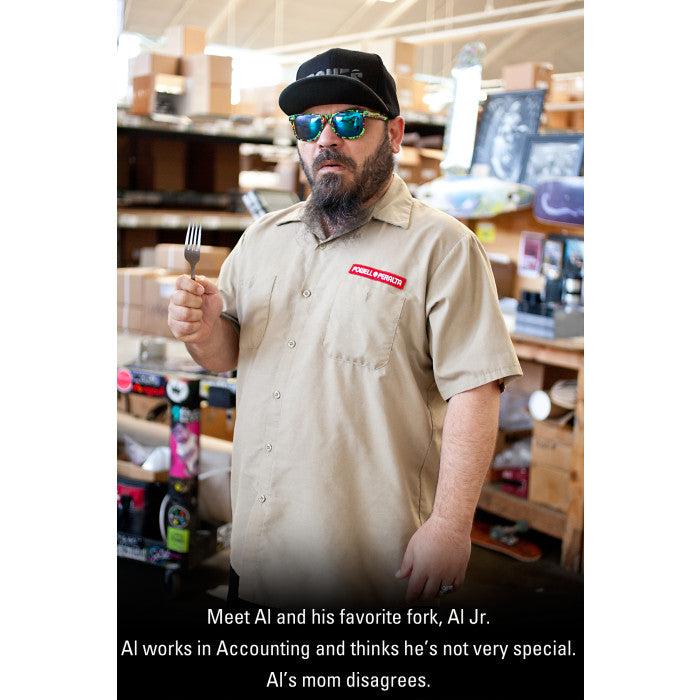 Powell Peralta Supreme Khaki Work Shirt