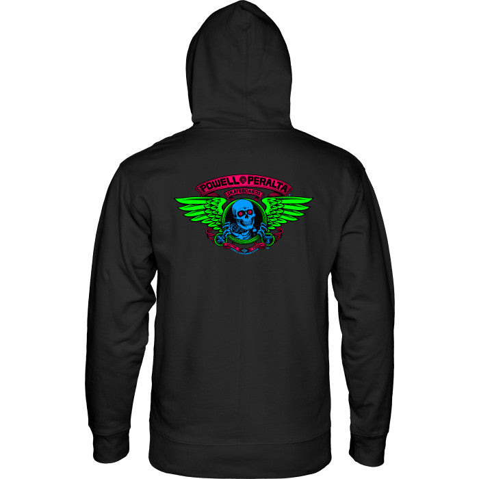 *Pre-Order* Powell Peralta Winged Ripper Blacklight Hooded Sweatshirt