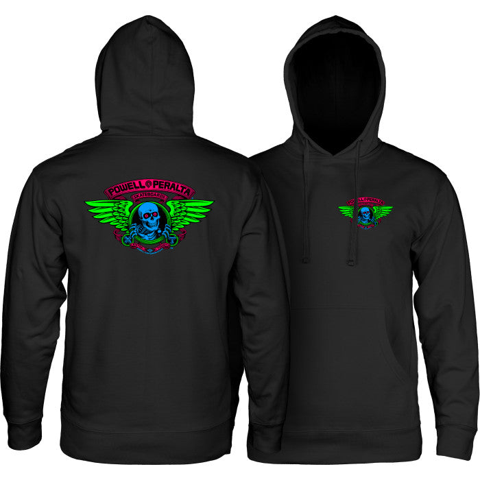 *Pre-Order* Powell Peralta Winged Ripper Blacklight Hooded Sweatshirt