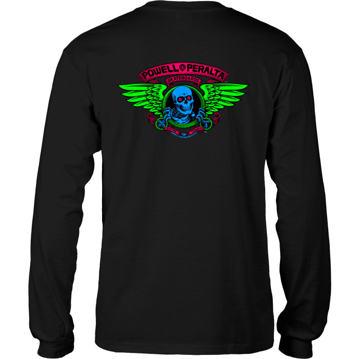 *Pre-Order* Powell Peralta Winged Ripper Blacklight L/S T-Shirt