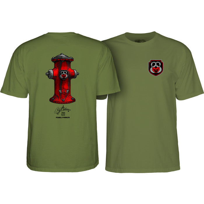 POWELL PERALTA ANDY ANDERSON "HYDRANT" T-SHIRT