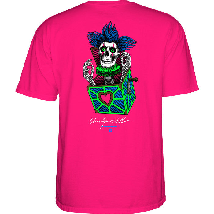 POWELL PERALTA Chris Hiett Skull T-SHIRT