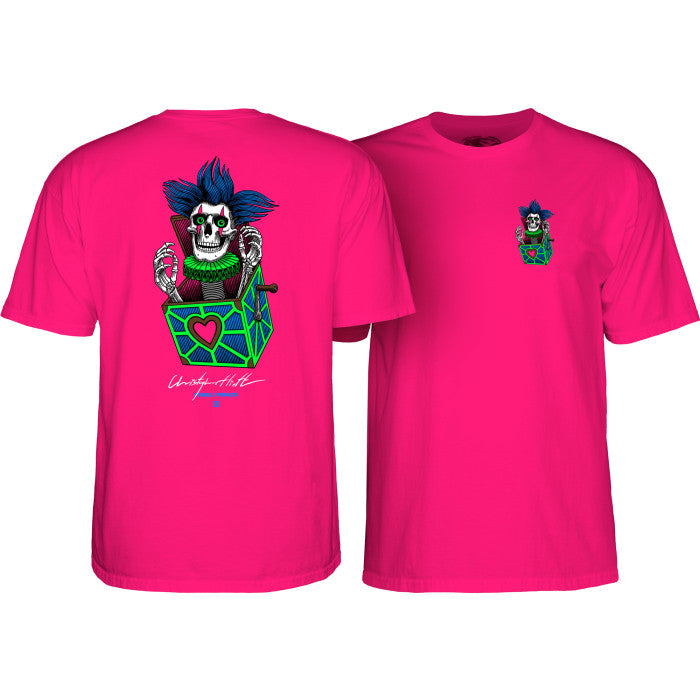 POWELL PERALTA Chris Hiett Skull T-SHIRT