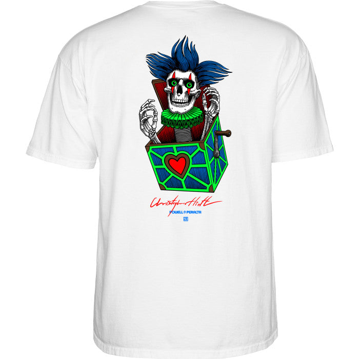 POWELL PERALTA Chris Hiett Skull T-SHIRT