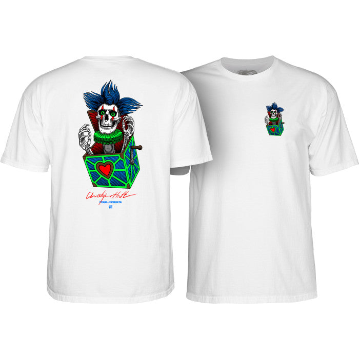 POWELL PERALTA Chris Hiett Skull T-SHIRT