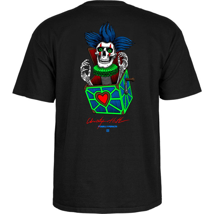 POWELL PERALTA Chris Hiett Skull T-SHIRT