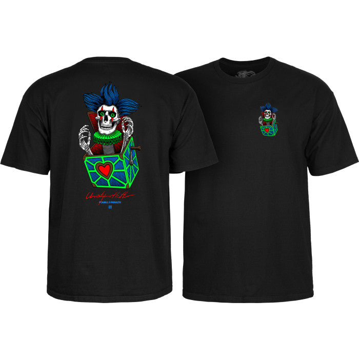 POWELL PERALTA Chris Hiett Skull T-SHIRT