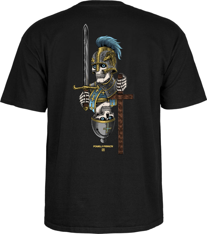 POWELL PERALTA Dan Corrigan Chess Skulls T-SHIRT