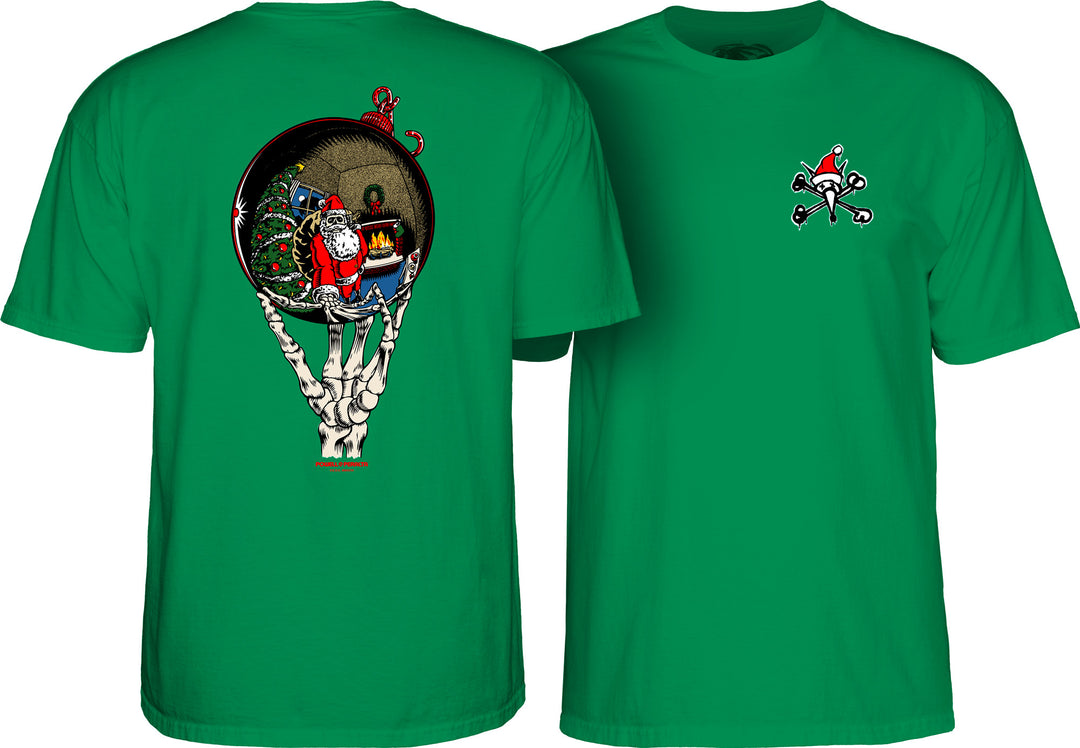 Powell Peralta Holiday 26 Reflection T-Shirt Kelly Green