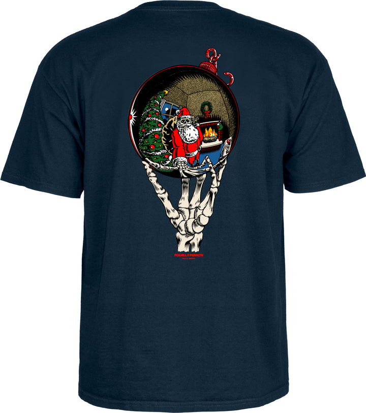 Powell Peralta Holiday 26 Reflection T-Shirt Navy back