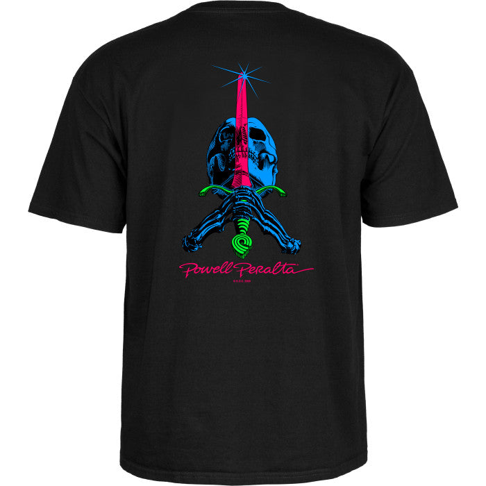 *Pre-Order* Powell Peralta Skull And Sword Blacklight T-Shirt