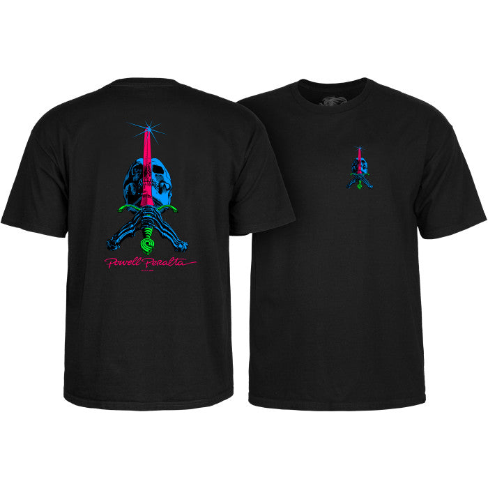 *Pre-Order* Powell Peralta Skull And Sword Blacklight T-Shirt