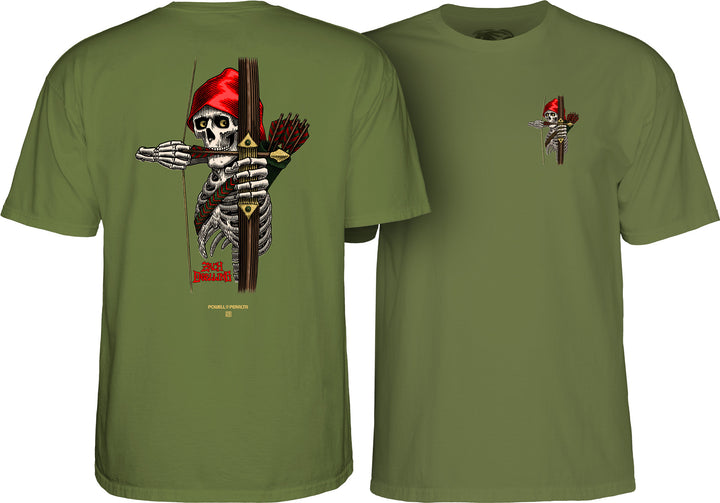 POWELL PERALTA Zach Doelling Archer T-SHIRT