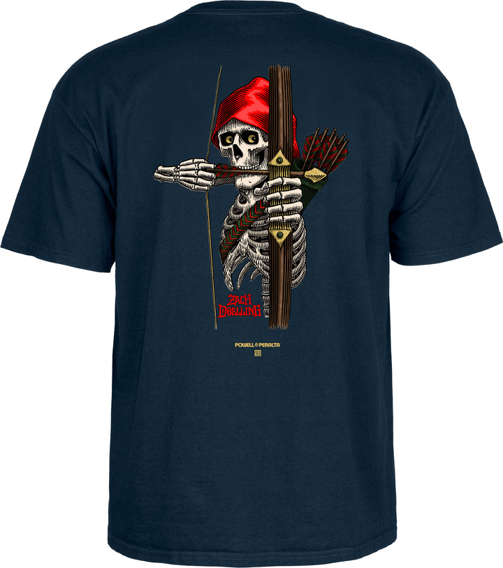 POWELL PERALTA Zach Doelling Archer T-SHIRT