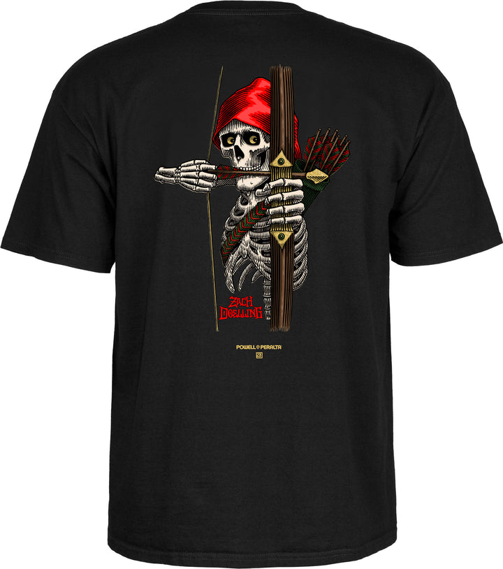 POWELL PERALTA Zach Doelling Archer T-SHIRT