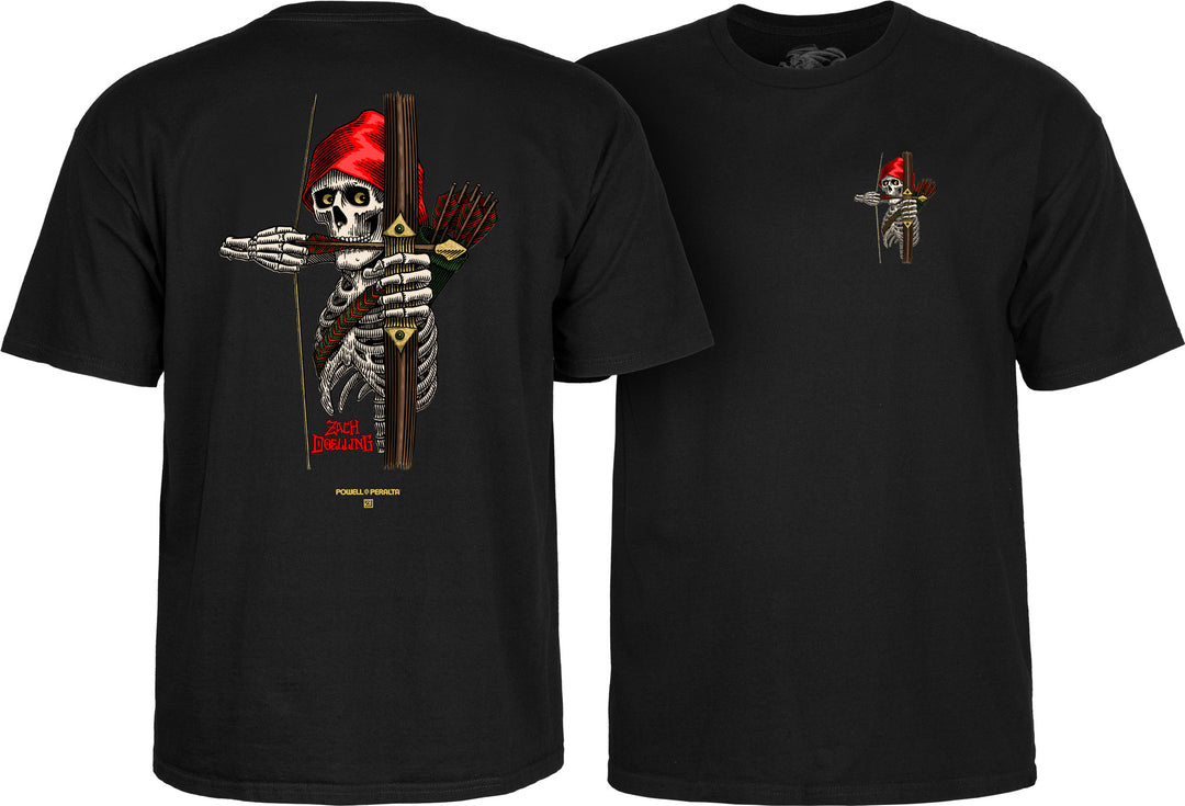 POWELL PERALTA Zach Doelling Archer T-SHIRT