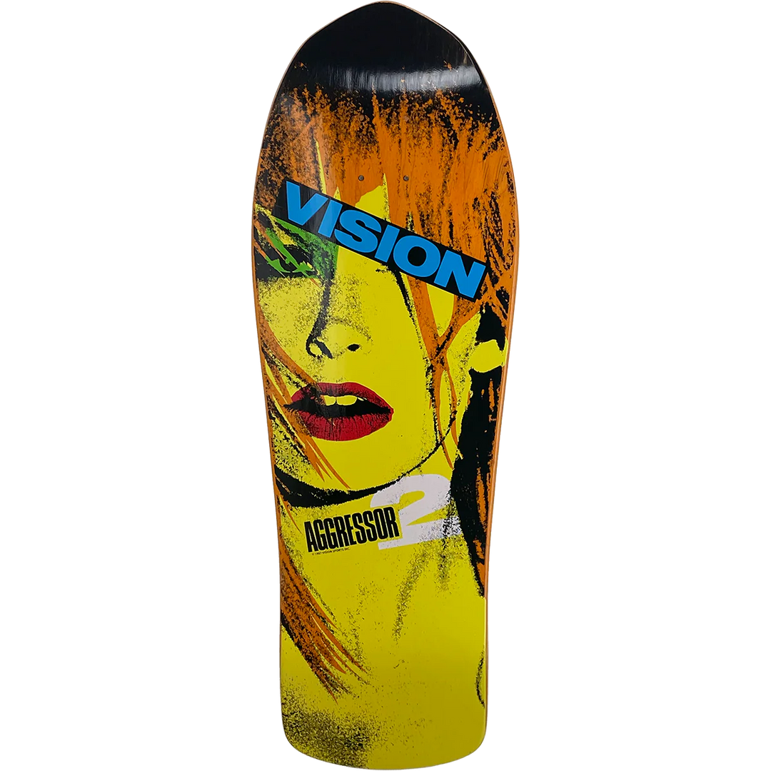 Vision Aggressor 2 Modern Concave 10" Skateboard Deck
