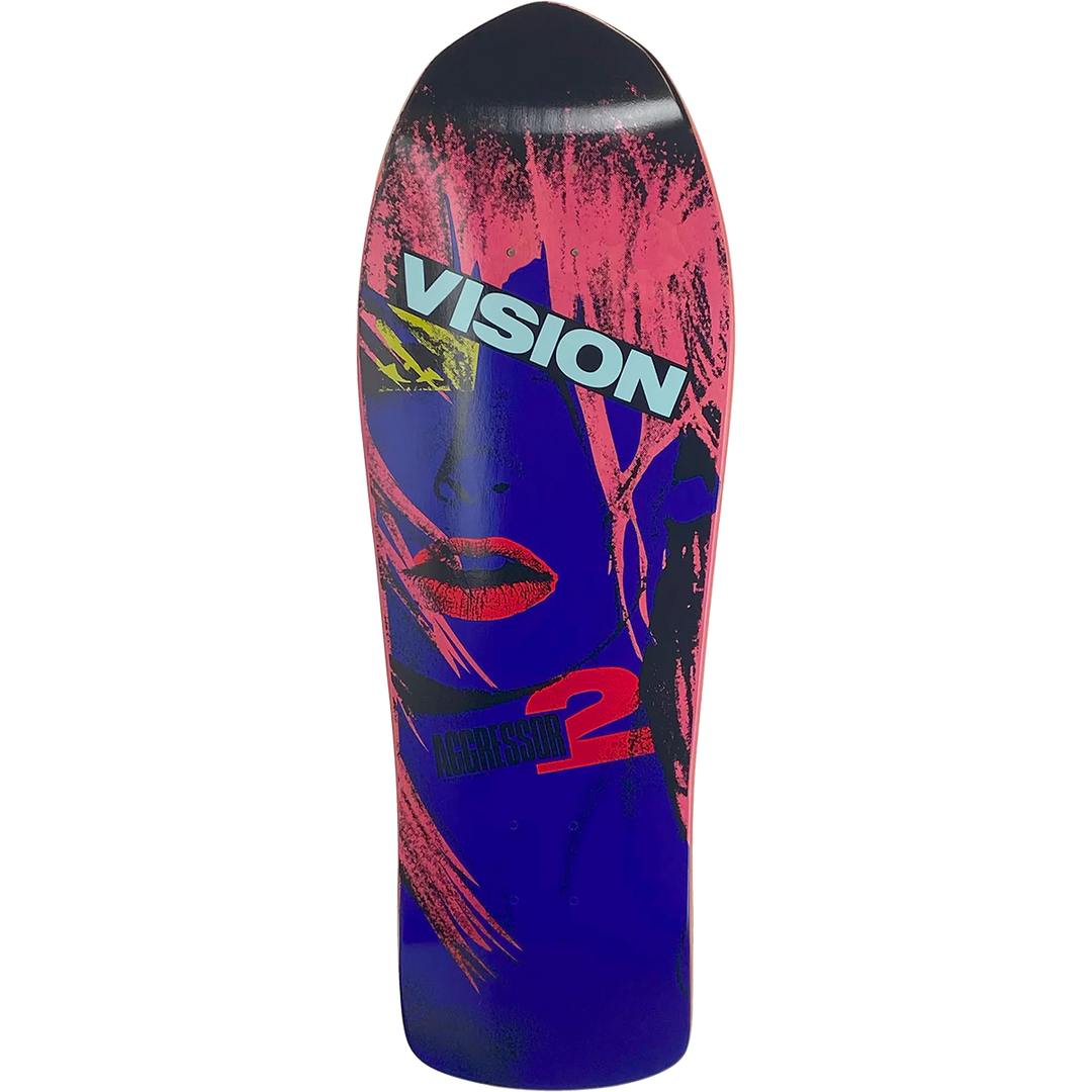 Vision Aggressor 2 Modern Concave 10" Skateboard Deck