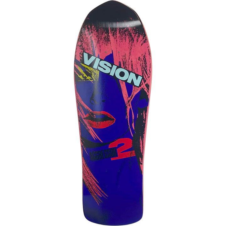 Vision Aggressor 2 Modern Concave 10" Skateboard Deck