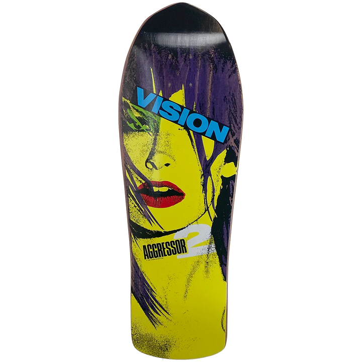Vision Aggressor 2 Modern Concave 10" Skateboard Deck