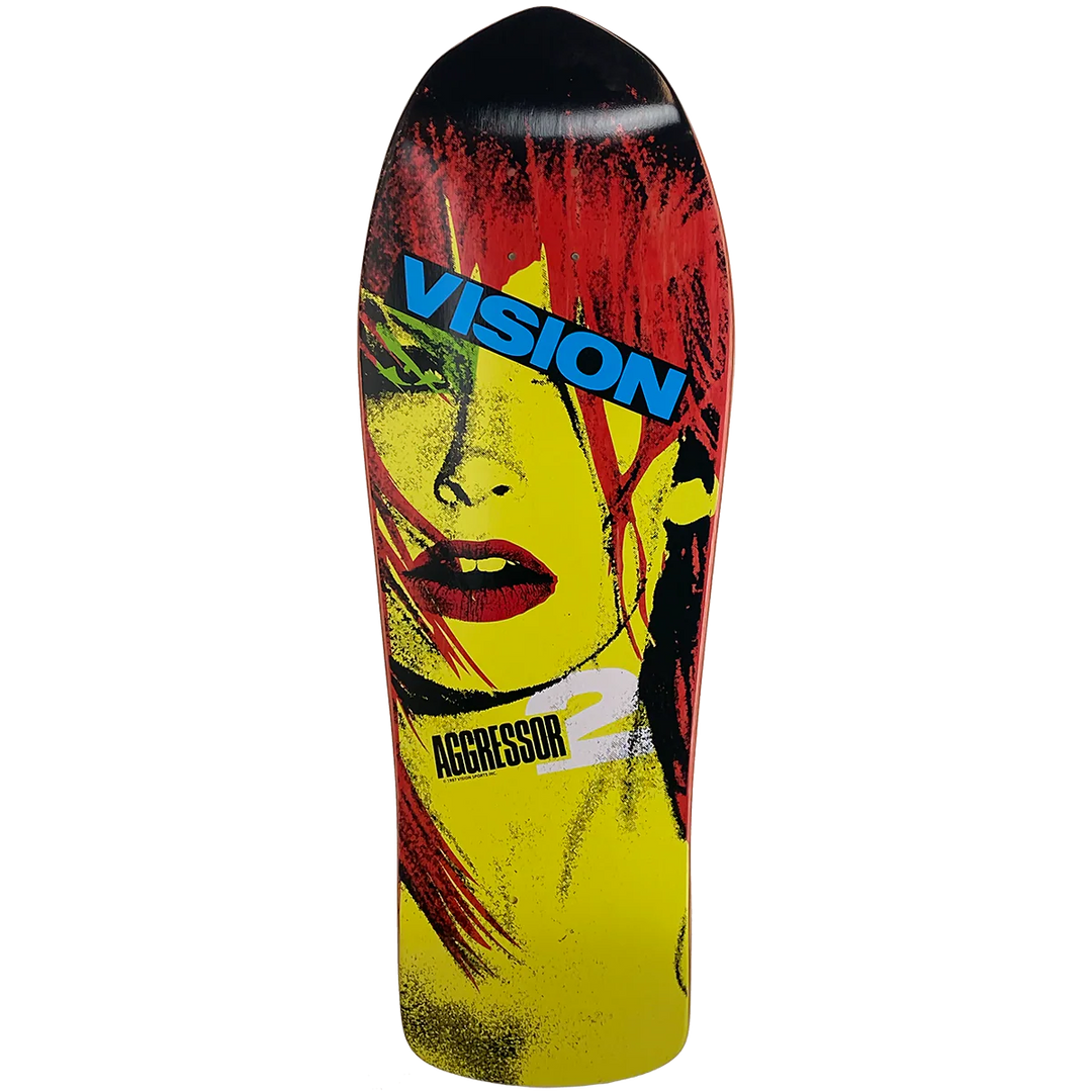 Vision Aggressor 2 Modern Concave 10" Skateboard Deck