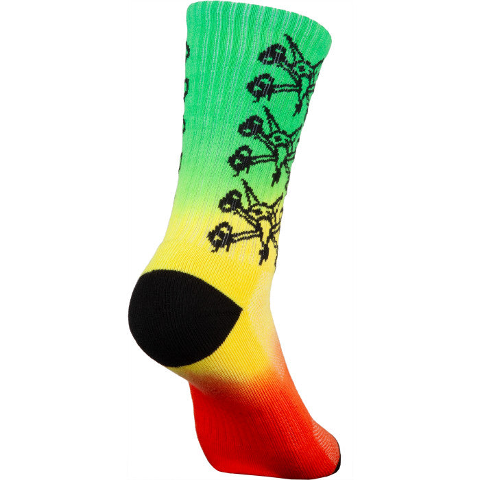 POWELL PERALTA VATO RAT BONES RASTA FADE SOCKS