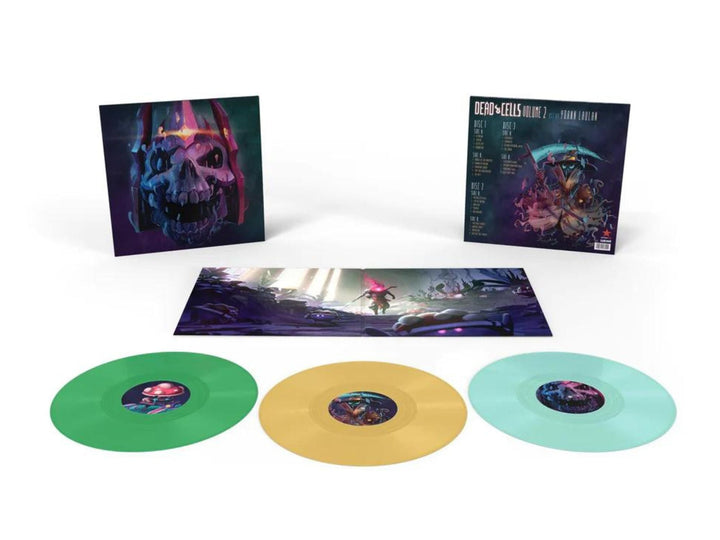 Dead Cells: Volume 2 - Original Soundtrack (Green, Ochre & Light Blue Colored 3x Vinyl)