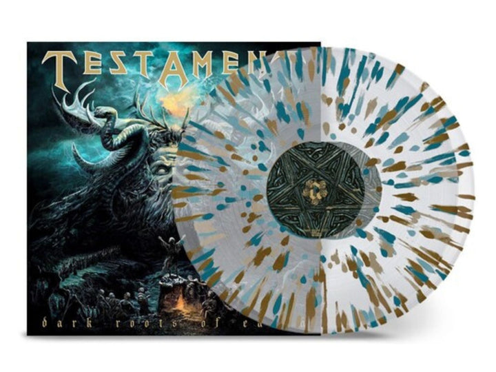 Testament - Dark Roots of Earth (Clear, Gold & Green Splatter Vinyl)