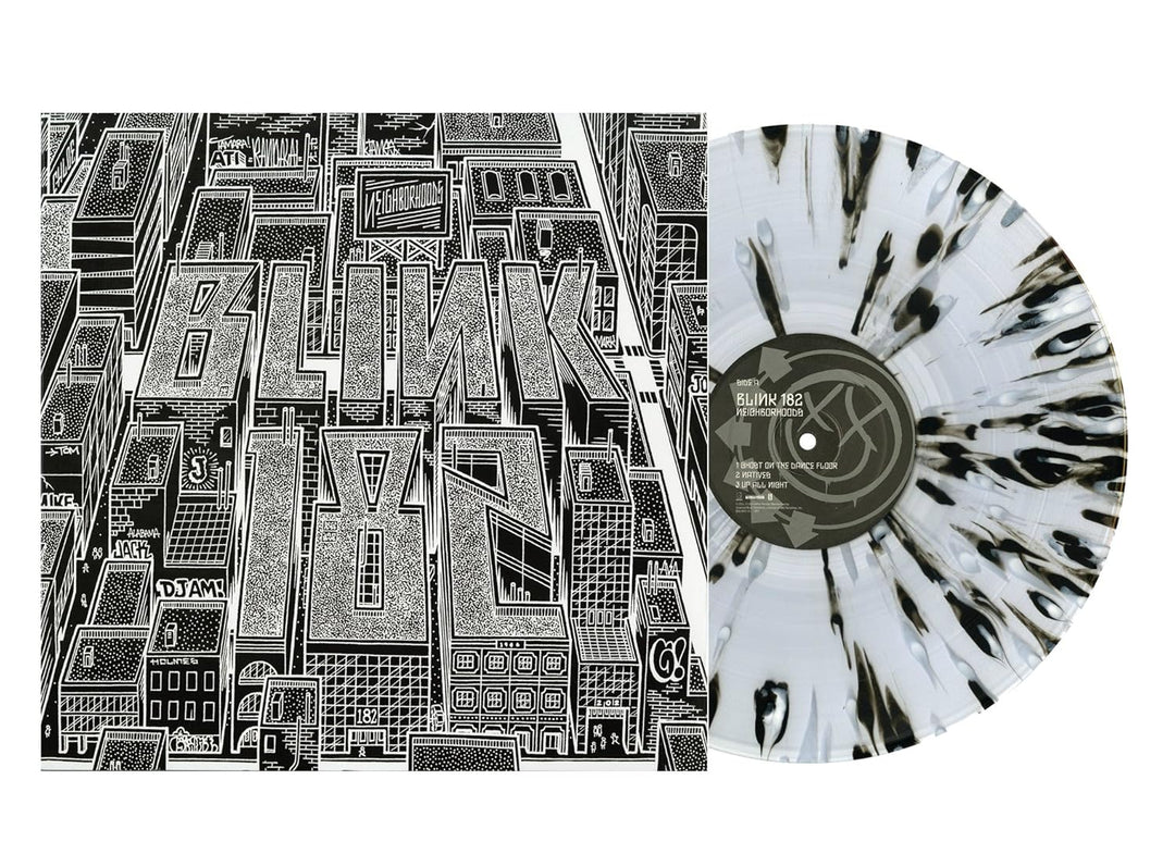 Blink-182 - Neighborhoods (Limited Edition Clear With Black & White Splatter Colored 2x Vinyl)