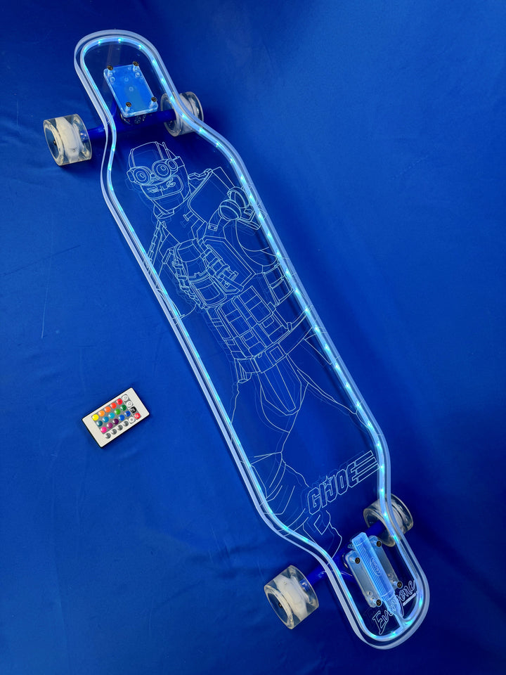 G.I. Joe x Everyone Skate x Ghost Boards Fire Fly Longboard