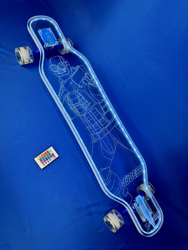 G.I. Joe x Everyone Skate x Ghost Boards Fire Fly Longboard