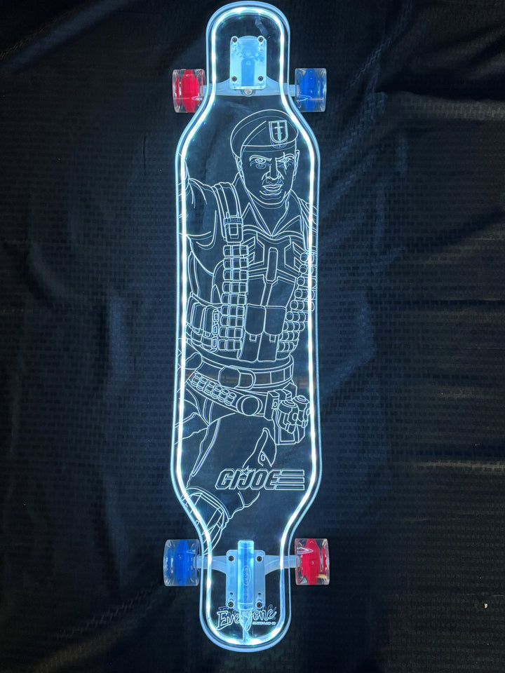 G.I. Joe x Everyone Skate x Ghost Boards Flint Longboard
