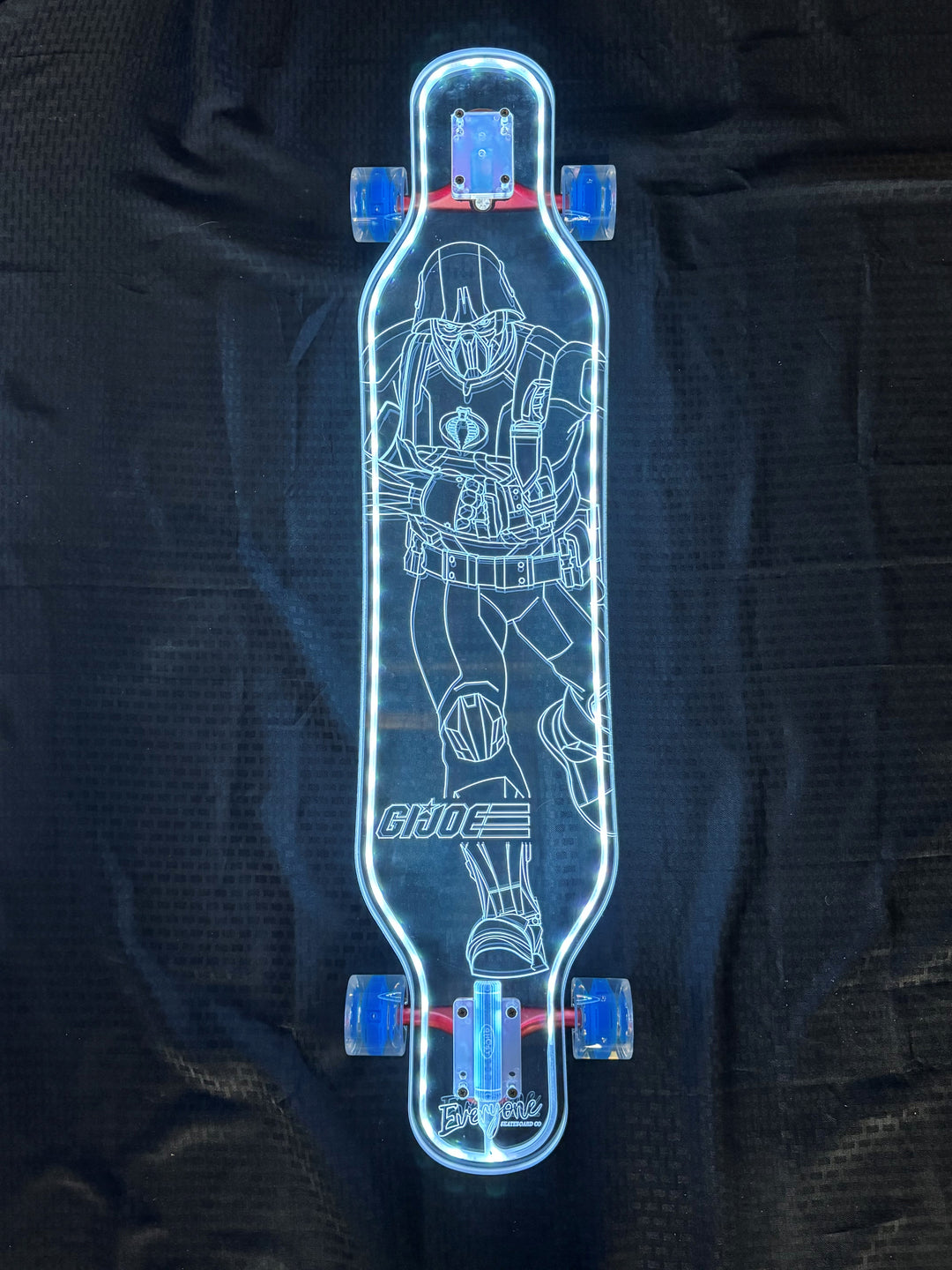 G.I. Joe x Everyone Skate x Ghost Boards Cobra Soldier Longboard