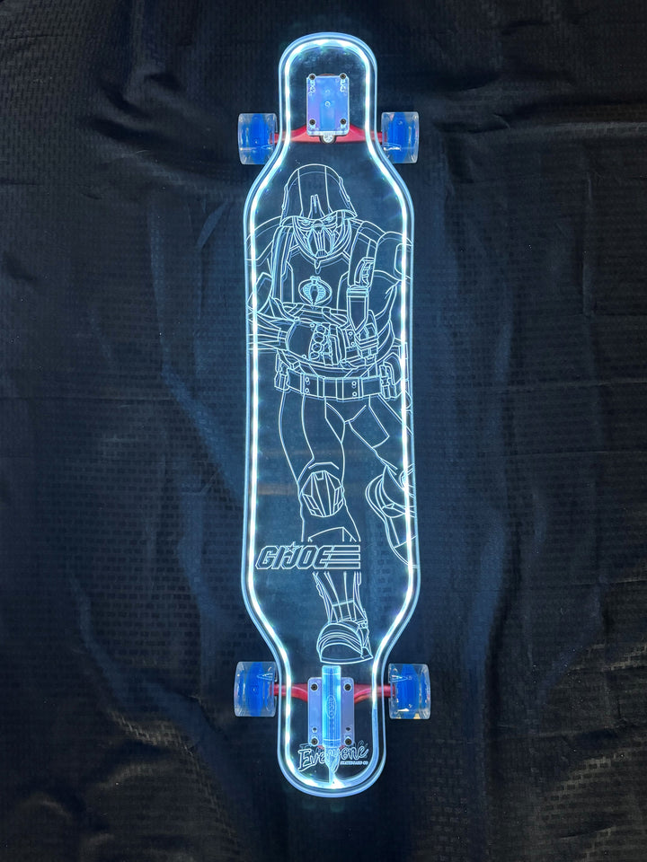 G.I. Joe x Everyone Skate x Ghost Boards Cobra Soldier Longboard